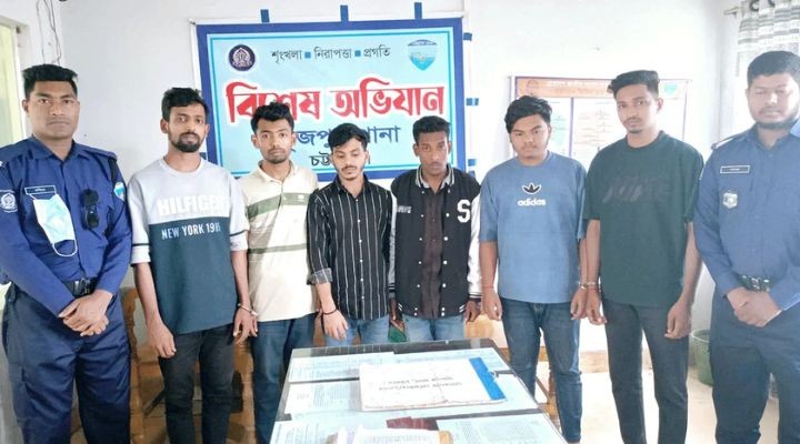 ভিডিও ফাঁসের হুমকি দিয়ে নারীকে ব্ল্যাকমেইল, গ্রেফতার ৬